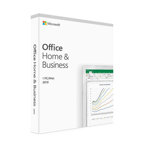 Microsoft Office 2019 Home and Business (Windows) (Täydellinen Pakkauslaatikko)