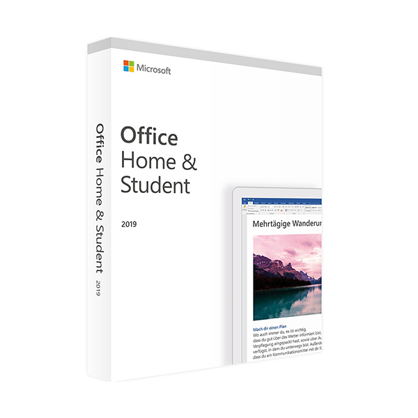 Microsoft Office 2019 Hogar y Estudiante (Windows) (CAJA)