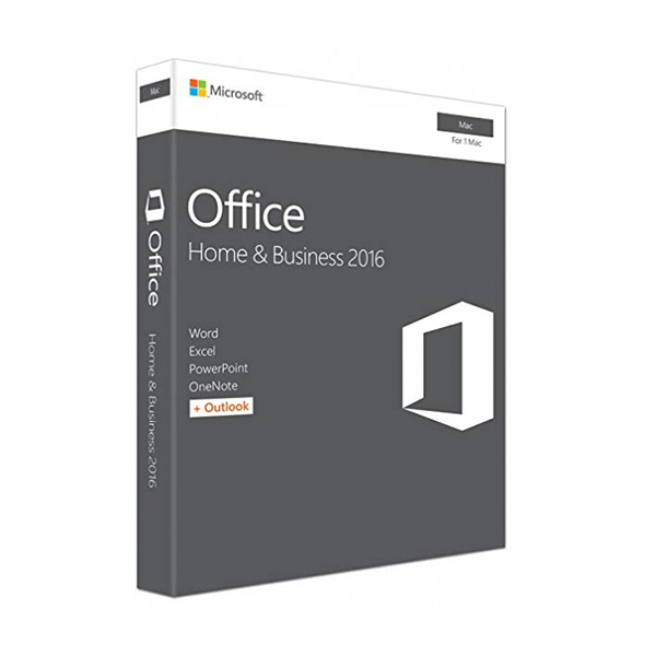 Microsoft Office 2016 Home & Business (MAC) (Virallinen paketti)