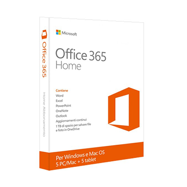 MICROSOFT OFFICE 365 DOMOV - PC A MAC