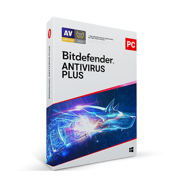 BITDEFENDER ANTIVIRUS PLUS - 5 PC 2023 - 1 Metai