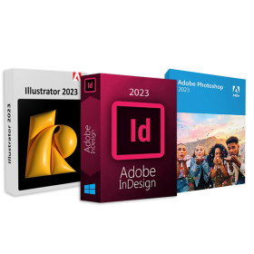 GRAFIKPAKET MIT PHOTOSHOP, ILLUSTRATOR UND INDESIGN