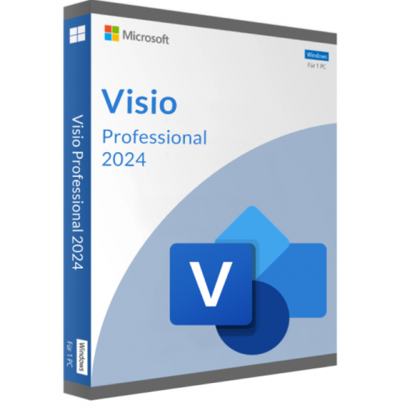 MICROSOFT VISIO PROFESSIONNEL 2024 (WINDOWS)