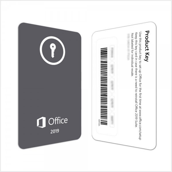 Microsoft Office 2019 Thuis en Zakelijk (Windows) (KEYCARD)