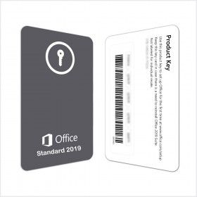 Microsoft Office 2019 Standard (NØGLEKORT)