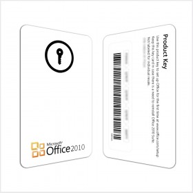 Microsoft Office Home and Business 2010 (NØGLEKORT)