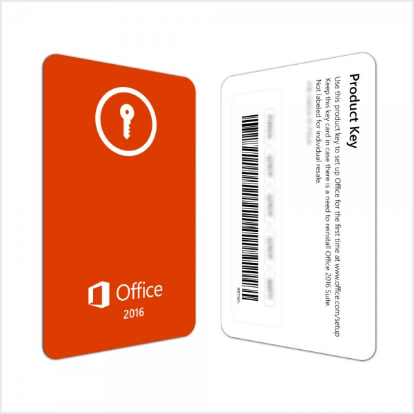 Microsoft Office 2016 Home & Student (Windows) (KARTICA ZA KLJUČ)