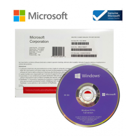 Microsoft Windows 10 Professional (FULL PACK WITH DVD)