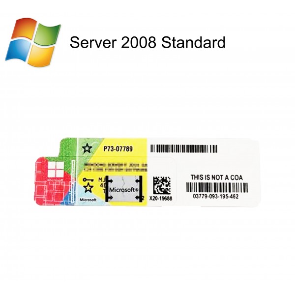Windows Server 2008 Standard (PEGATINAS)