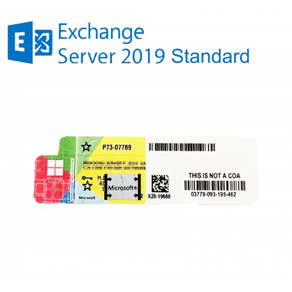 Microsoft Exchange Server 2019 Standard (KLISTERMÄRKEN)