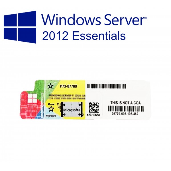 Windows Server 2012 Essentials (AUFKLEBER)