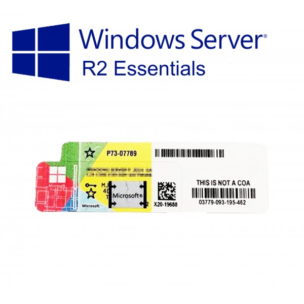 Windows Server 2012 R2 Essentials (KLISTERMÄRKEN)