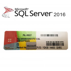 Microsoft SQL Server 2016 Standard (STICKERS)