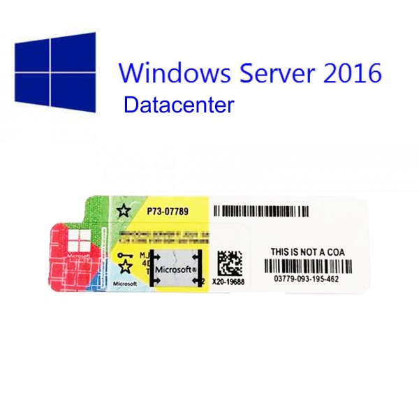 Windows Server 2016 Datacenter (AUFKLEBER)