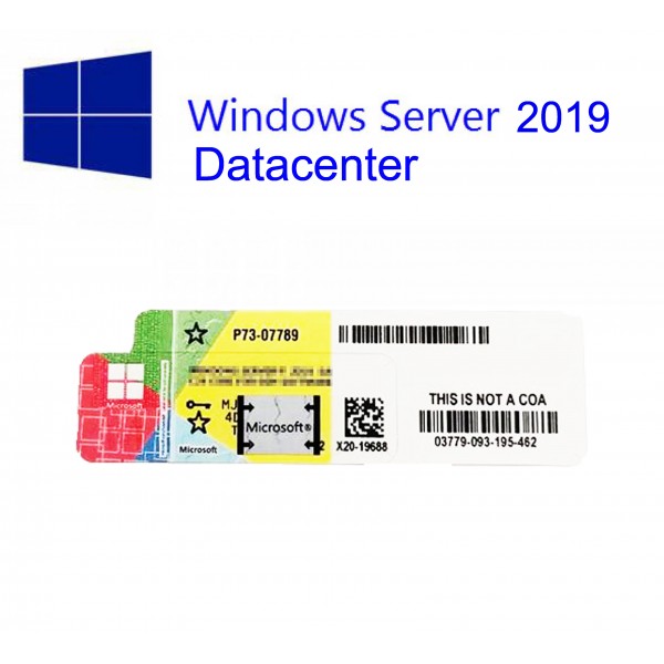 Windows Server 2019 Datacenter (STICKERLER)