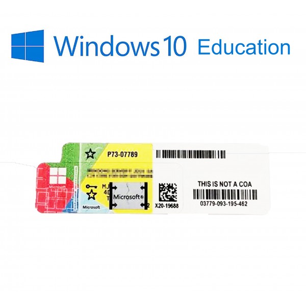 Microsoft Windows 10 Education (AUFKLEBER)