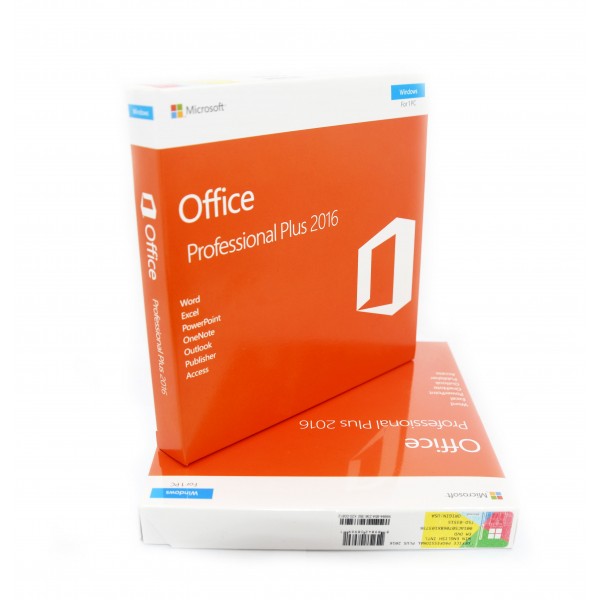 MICROSOFT OFFICE 2016 PROFESSIONAL PLUS (WINDOWS) (PAKKAUS)