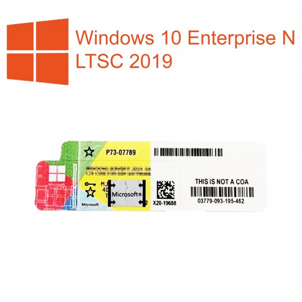 MICROSOFT WINDOWS 10 ENTERPRISE N LTSC 2019 (KLISTREMERKE)