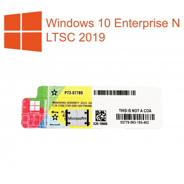 MICROSOFT WINDOWS 10 ENTERPRISE N LTSC 2019 (СТИКЕР)